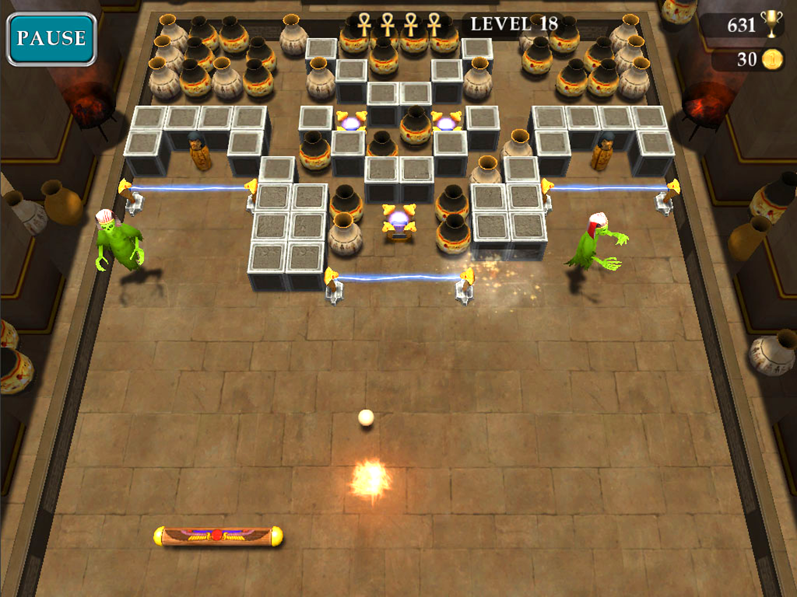 Egyptoid Escape from Tombs
