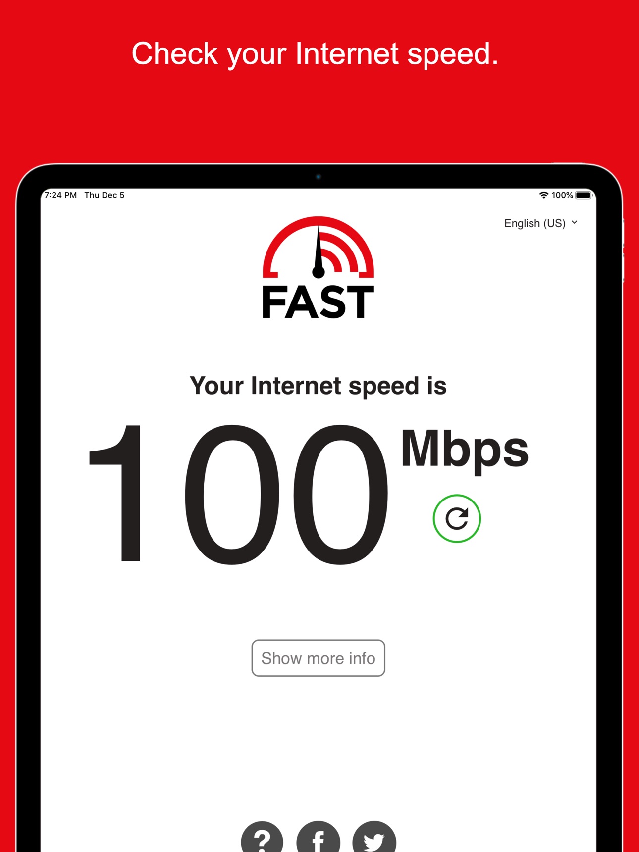 Screenshot 4 of FAST Speed Test