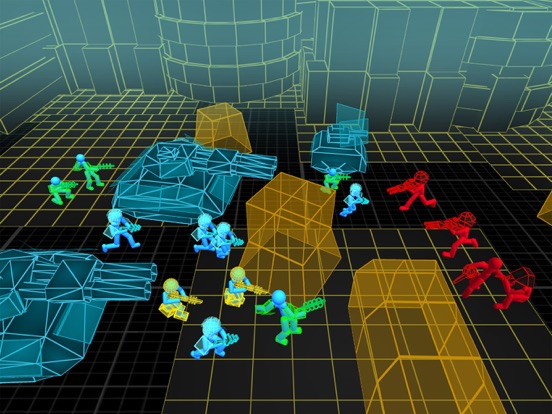 Screenshot #6 pour Stickman Simulator: Neon Tanks