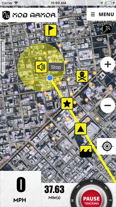 Mob Armor GPS