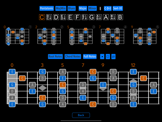 BlueScalesTrainer iPad screenshot 7 - Music app