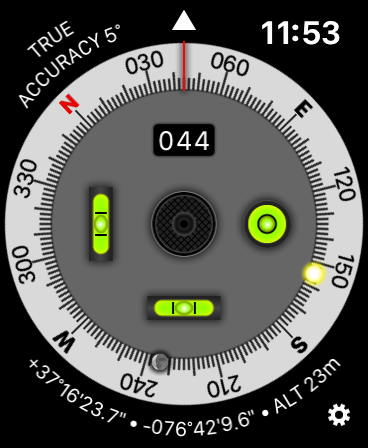Screenshot #2 for Pro Compass for Watch