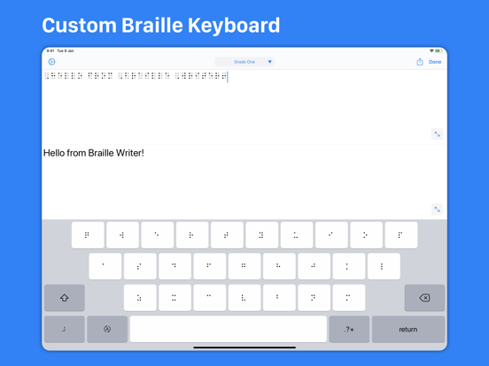 Screenshot #5 pour Braille Writer