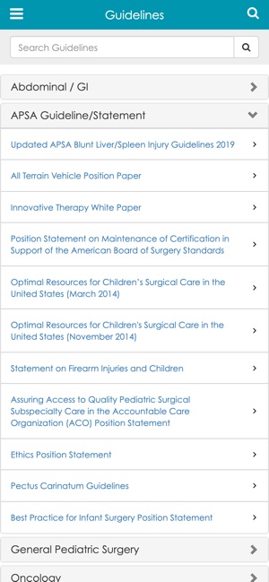 StayCurrent: Pediatric Surgery(圖6)-速報App
