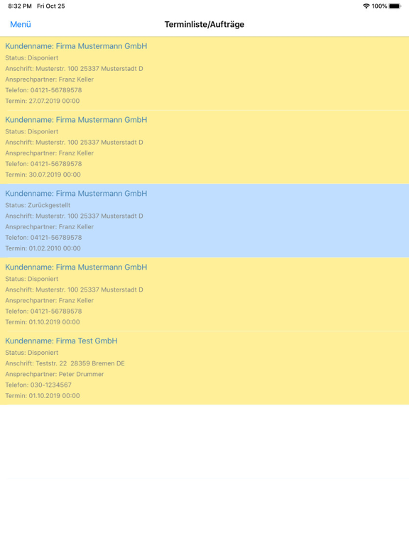 Screenshot #5 pour FAKTURIS mobile
