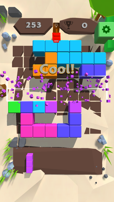 Screenshot #3 pour Block Puzzle: Classic 3D