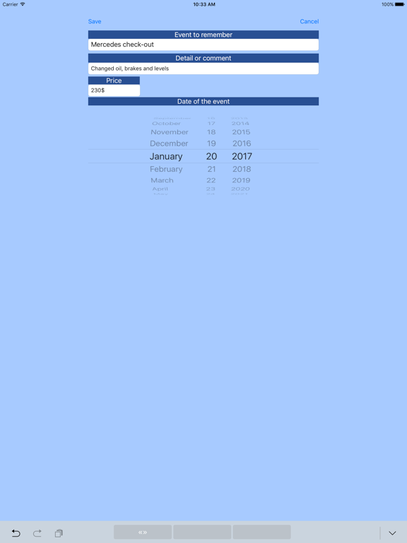 Time'n Cash iPad screenshot 3 - Utilities app