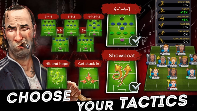 Underworld Football Manager screenshot 4