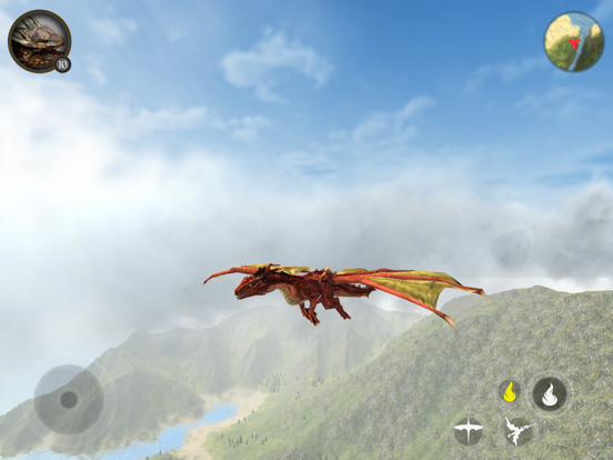 Flying Dragon's Life Simulator iPad app afbeelding 1