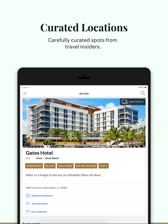 TEG: Travel Explore Grow iPad screenshot 2 - Travel app
