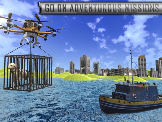 Screenshot #5 pour Drone sauvetage animaux volant