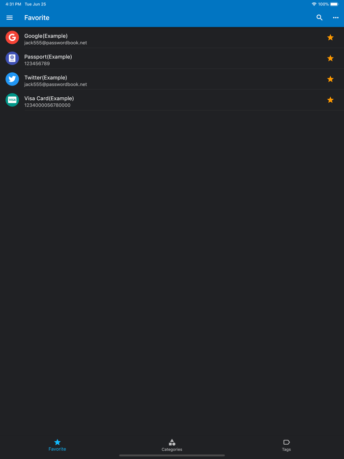 Password Book-Password Manager