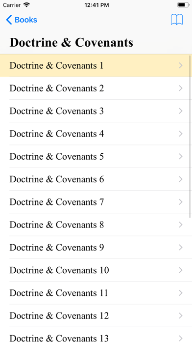 Doctrine and Covenants Reader screenshot 2