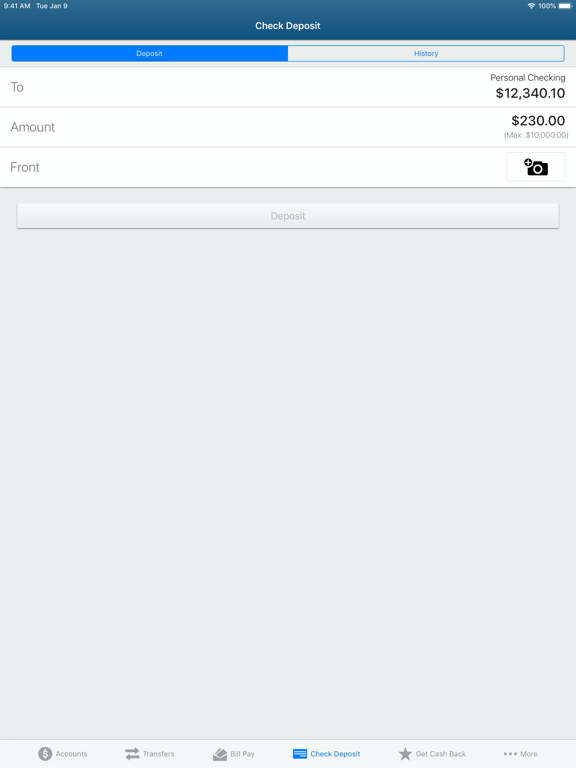 United Teletech Financial iPad screenshot 7 - Finance app