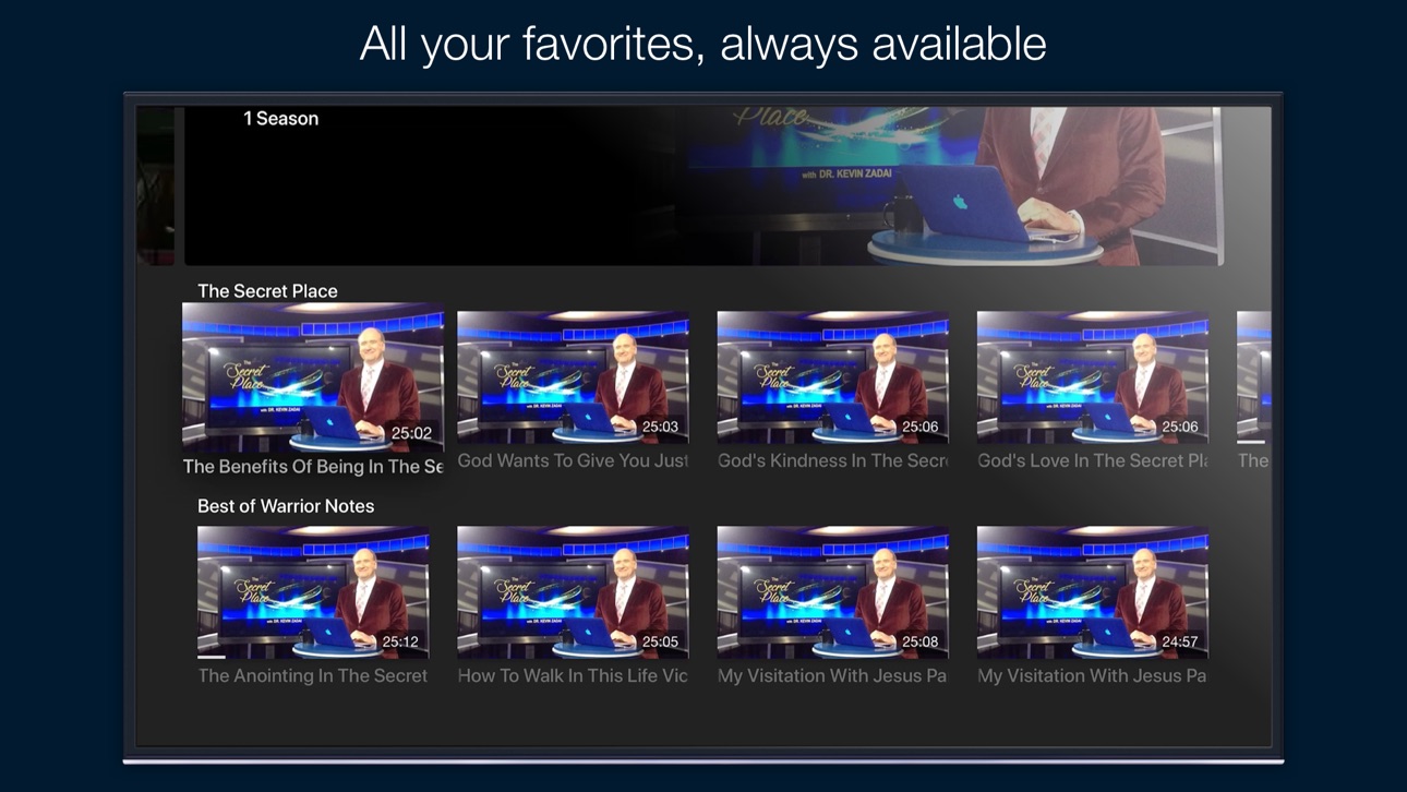 Apple TV screenshot
