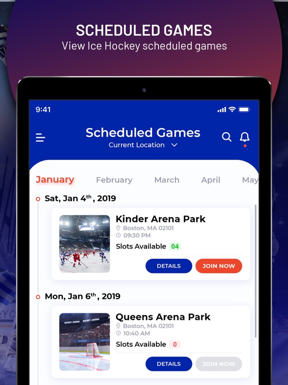 Screenshot #4 pour Hockey Now