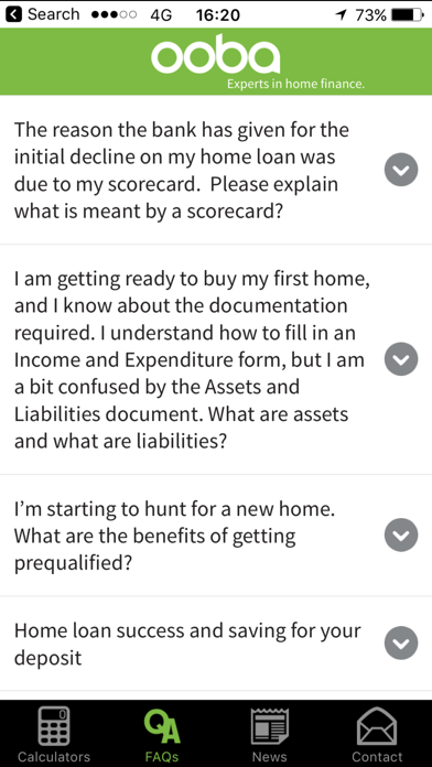 ooba home loan app Screenshot