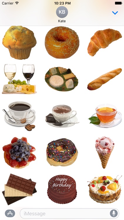 AddASticker Food Series