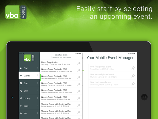 VBO Mobile iPad screenshot 2 - Business app