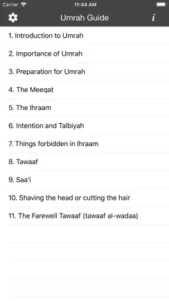 Umrah Guide for Muslim (Islam) iPhone image 2