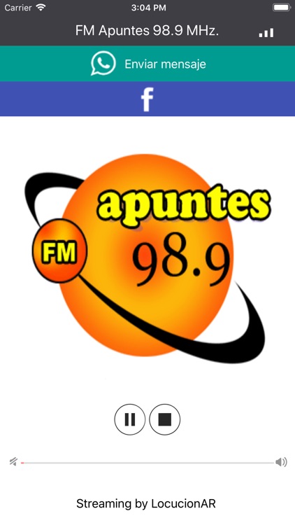 FM Apuntes 98.9 MHz.