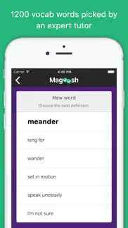 vocabulary builder by magoosh iphone screenshot 1