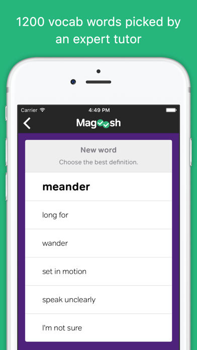 Vocabulary Builder by MagooshScreenshot of 1