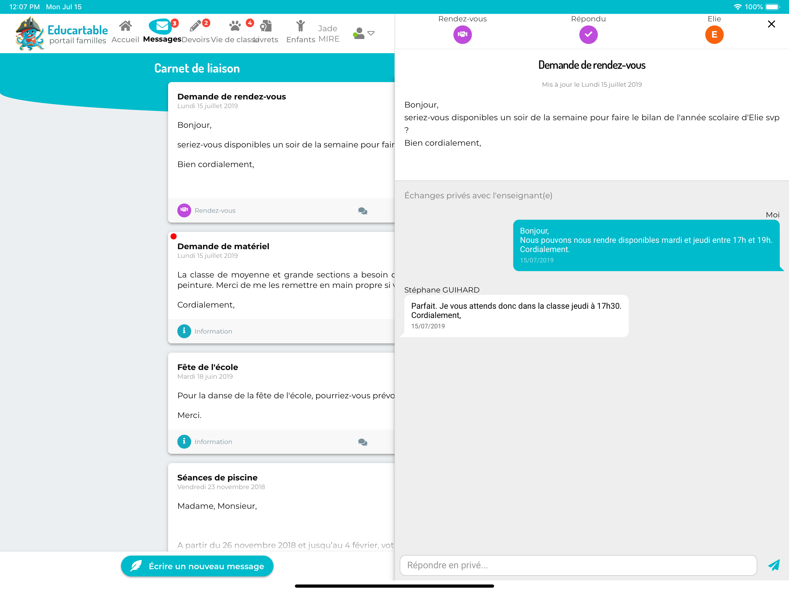 Educartable screenshot 11