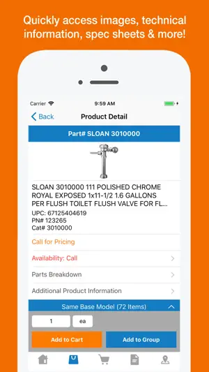 HJC Parts Express screenshot 3