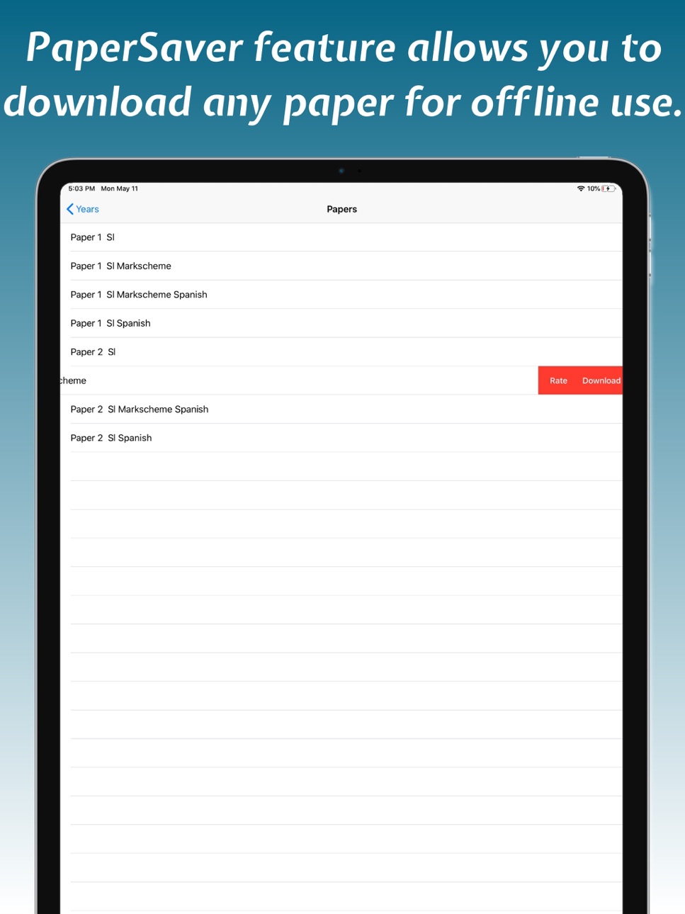 iPad screenshot