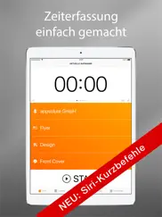 timeedition - zeiterfassung ipad bildschirmfoto 1