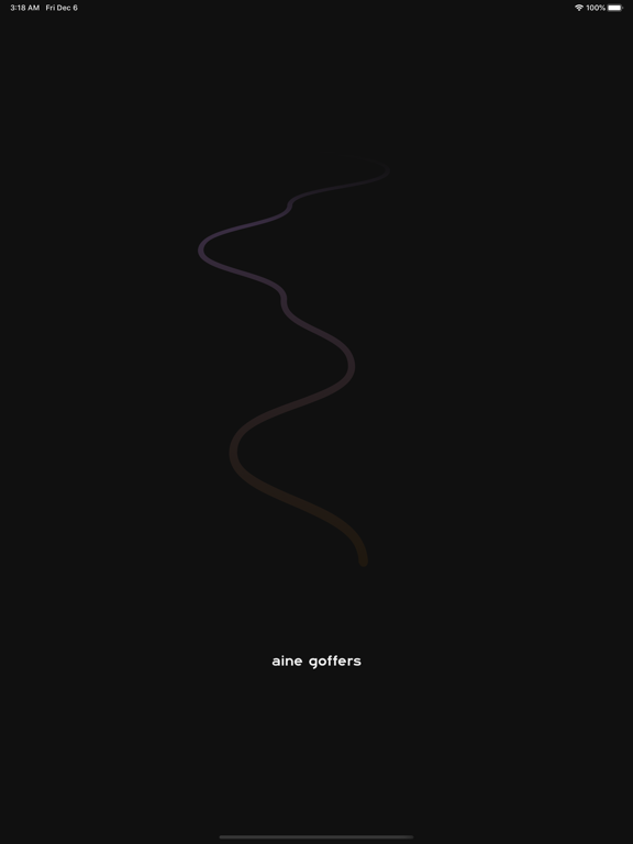 Night Shapes iPad screenshot 6 - Music app