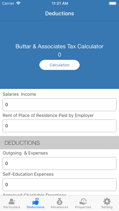 Buttar & Assoc. Tax Calculator screenshot 3