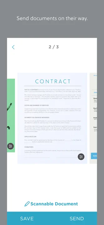 Evernote Scannable: Screenshot 2 von 3