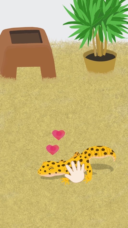 #3. My Gecko -Virtual Pet Game- (iOS) Podle: HENN Inc.