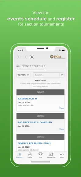 Game screenshot NorCal PGA apk