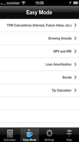 Financial Calculator iPhone Ekran Görüntüsü 3
