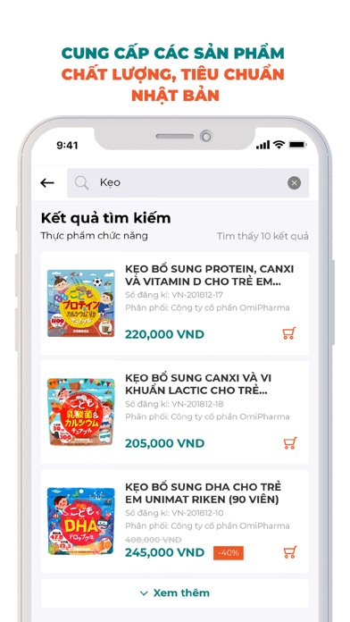 OmiCare - Sức khỏe toàn diện Screenshot