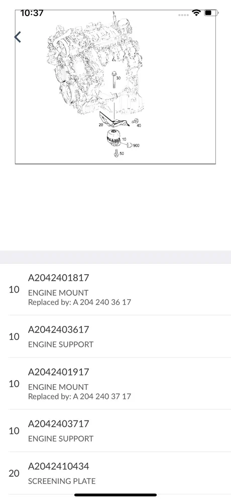 Mercedes-Benz Car Parts