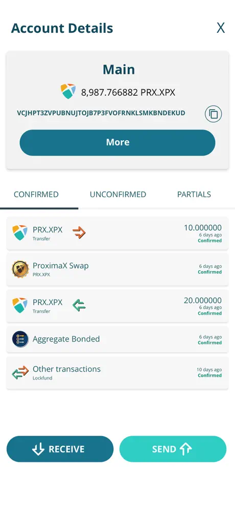 ProximaX Sirius Wallet