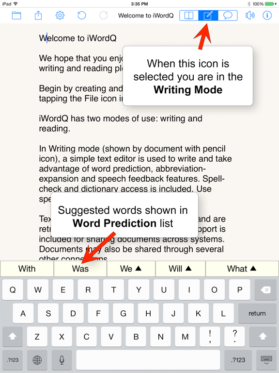 Screenshot #4 pour iWordQ Pro UK