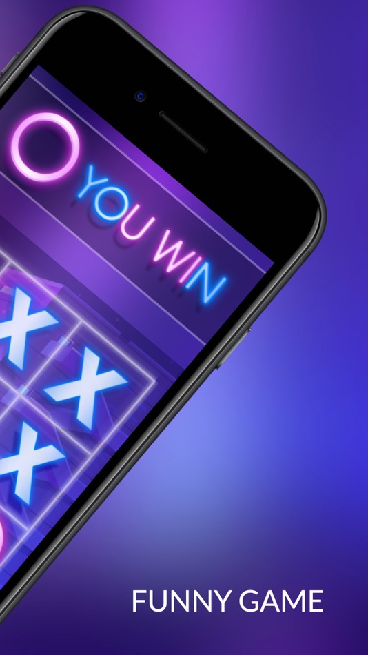 #2. TIc Tac Toe GLOW Tik Tack Toe (iOS) 由: OTHMANE EL MOUJAHID