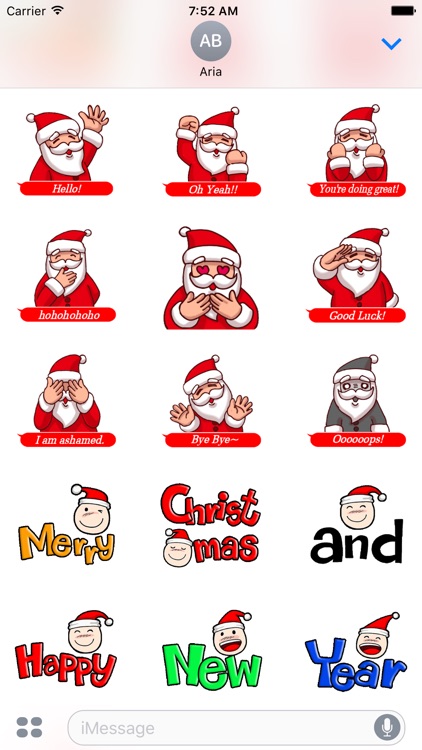 Animated Happy Santa Claus
