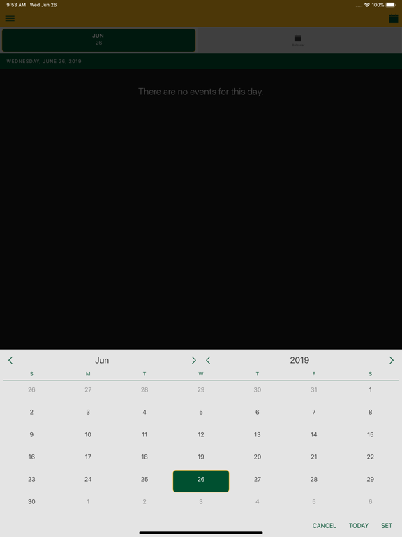 CPP Athletics iPad screenshot 2 - Sports app