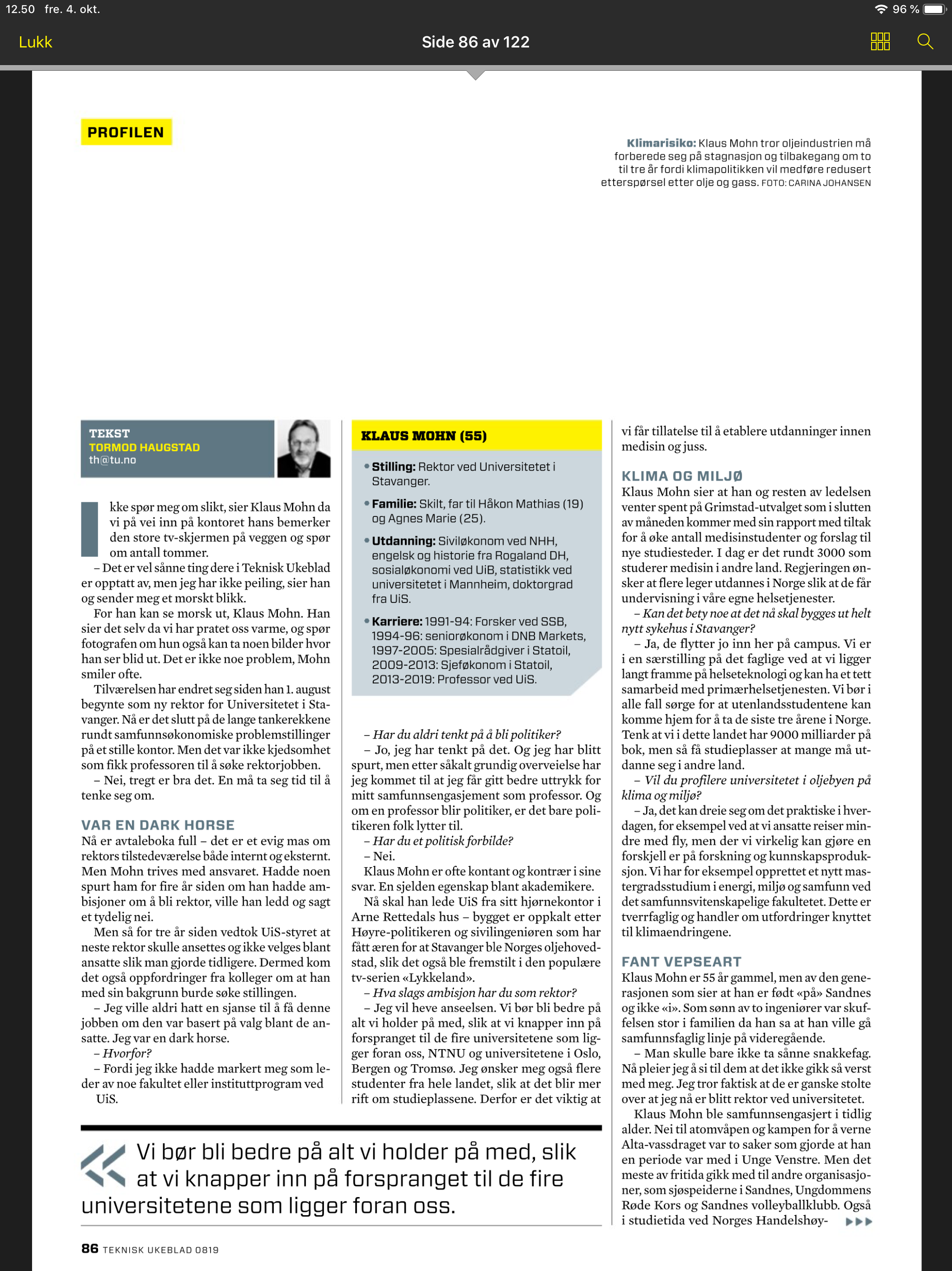 Teknisk Ukeblad eBlad