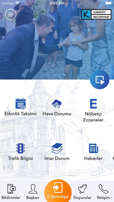 Screenshot #1 pour Kadıköy Belediyesi