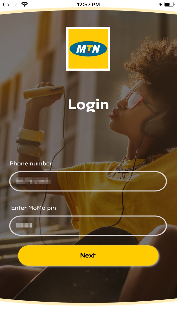 iPhone screenshot