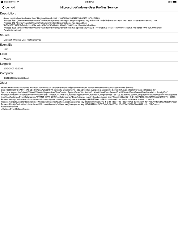 Screenshot #6 pour EVTX Viewer