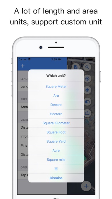 Planimeter Pro for map measure Screenshot