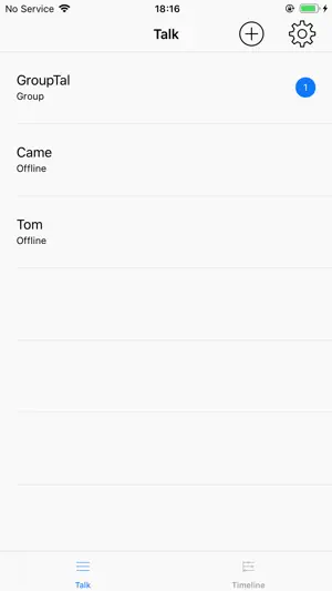 BLE Messenger screenshot 2